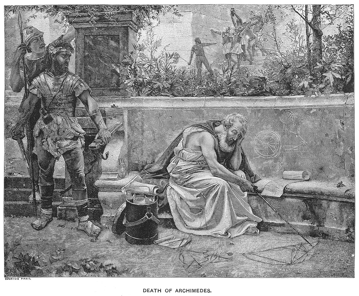 Rome Vs Carthage : les trois guerres puniques Archimedes-death