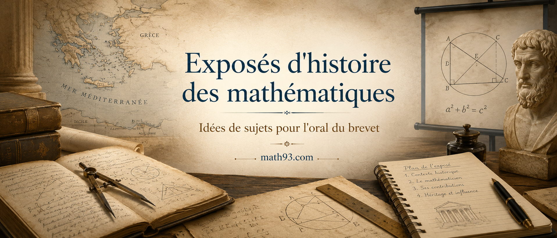 Exposés d'histoire des mathématiques 